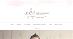 Desktop Screenshot of karissazimmer.com